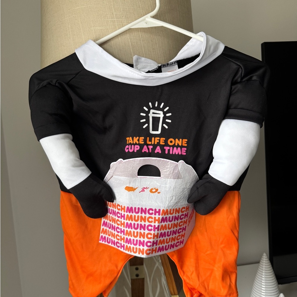 DUNKIN Dog Halloween costume XL